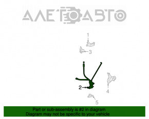 Замок двери багажника Lexus RX300 98-03