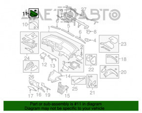 Rama de protecție pentru ecran monocrom Subaru B9 Tribeca