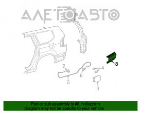 Grila de ventilatie stanga Lexus GX470 03-09