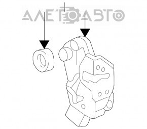 Blocare portbagaj Lexus GX470 03-09