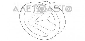 Emblema Lexus față Lexus RX300 RX330 RX350 04-09 zgâriată.