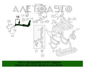 Gâtul de umplere a rezervorului de combustibil pentru Lexus GX470 03-09