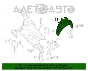 Bara spate dreapta Nissan Altima 13-18