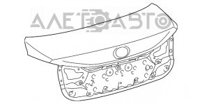 Крышка багажника Lexus Hs250h 10-12