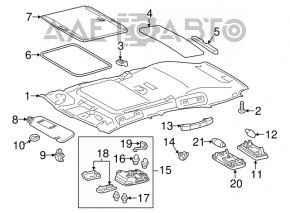 Capota dreapta Lexus CT200h 11-17, neagra