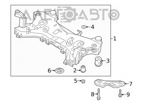 Capacul de protecție a roții din față, partea din spate, dreapta, pentru Kia Optima 16-