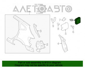 Grila de ventilatie dreapta Infiniti Q50 14-