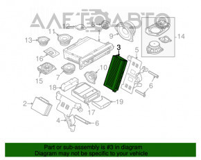 Amplificator BMW X5 E70 07-13