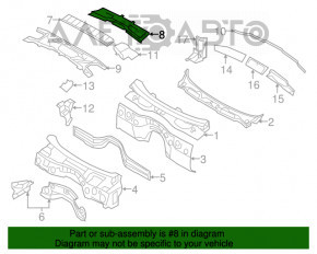 Corpul filtrului de aer pentru BMW 335i e92 07-13 asamblat