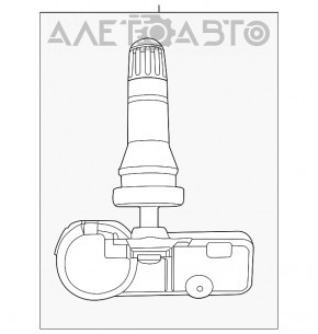 Senzor de presiune a roților Dodge Dart 13-16