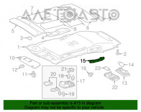 Ручка потолка Lexus CT200h 11-17 беж