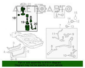 Pompă de combustibil pentru Lexus ES300h 13-18