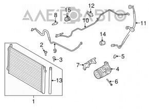 Компрессор кондиционера BMW 335i e92 07-13