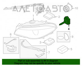 Lampa de xenon BMW 335i e92 07-13 D1S