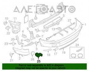 Senzor de parcare spate pentru BMW X5 E70 11-13