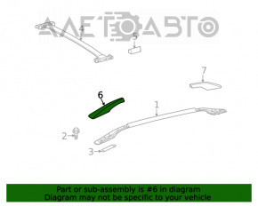 Capacul balustradelor din față stânga pentru Lexus RX350 RX450h 10-15