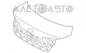 Capac portbagaj Kia Optima 14-15 restilizat