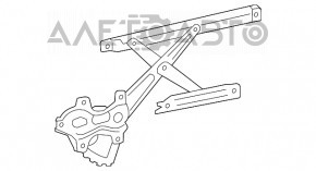 Geam electric cu motor fata dreapta Lexus IS 14-20