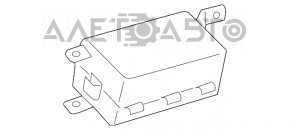 Airbag-ul pasagerului din bordul Lexus IS 14-20.