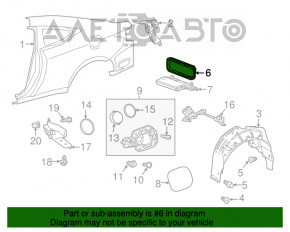 Grila de ventilatie dreapta Toyota Rav4 13-18 noua OEM originala