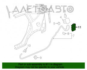 Grila de ventilatie dreapta Honda CRV 12-16