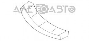 Suportul de bara fata stanga pentru Mitsubishi Outlander 16-21, nou, original OEM.