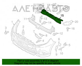 Amplificatorul de bara fata superioara Mitsubishi Outlander 14-21