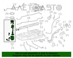 Топливный насос бензонасос Toyota Sienna 11-16 3.5