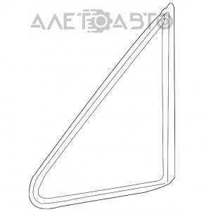 Fereastra din sticla opacă din față, dreapta, Toyota Sienna 11-20