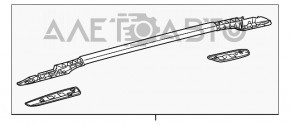 Balustrade longitudinale Toyota Sienna 11-20