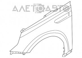 Aripa dreapta fata Kia Optima 16-