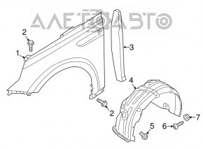 Aripa dreapta fata Kia Optima 16-