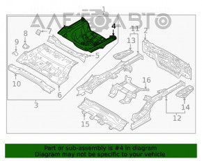 Cotul portbagajului Kia Optima 16-