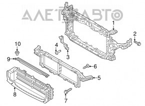 Televizor panou radiator VW Golf 15- nou neoriginal.