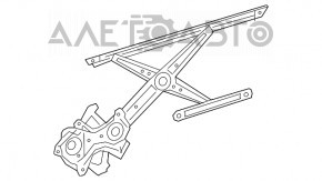 Geam electric cu motor spate dreapta Lexus RX350 RX450h 16-22