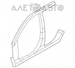 Bara caroserie centrală stânga Jeep Compass 11-16