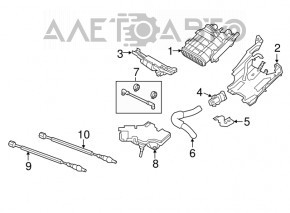 Senzorul de presiune absolută MAP pentru Fiat 500L 14- 1.4T