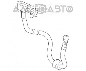 Bobina de aer condiționat condensator-compresor Fiat 500L 14- 1.4T