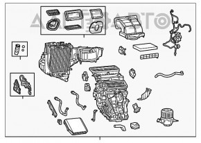 Arzătorul complet pentru Fiat 500L 14-