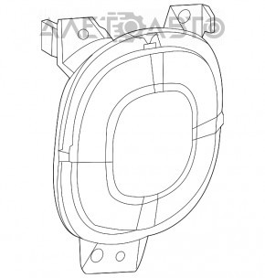 Reflector spate stânga Fiat 500L 14-17 nou OEM original