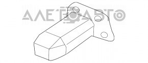 Grila amplificatorului de bara fata dreapta Fiat 500L 14-17