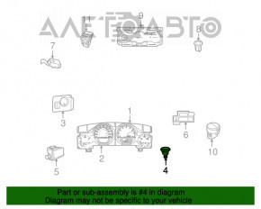 Butonul Start-Stop Dodge Charger 15-20 resturi