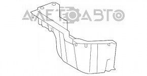 Capac portbagaj stânga Toyota Rav4 13-18 hibrid