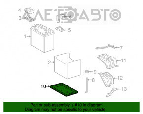 Поддон АКБ Toyota Rav4 13-18