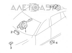 Senzor airbag usa stanga Mini Cooper Countryman R60 10-16