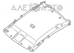 Acoperirea tavanului pentru Nissan Sentra 15-19 cu trapa.