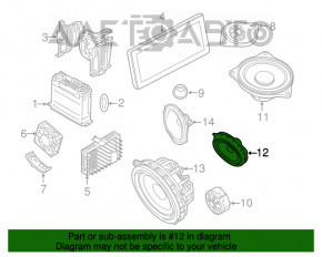 Difuzor ușă față dreapta Mini Cooper F56 3d 14-