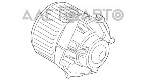 Motorul ventilatorului de încălzire Mini Cooper F56 3d 14-