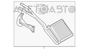 Radiatorul de încălzire a încălzitorului pentru Mini Cooper F56 3d 14-