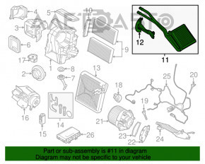 Radiatorul de încălzire a încălzitorului pentru Mini Cooper F56 3d 14-